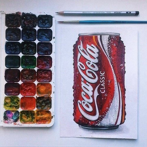 Кока кола пейнт