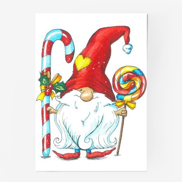 Новогодние постеры на стену