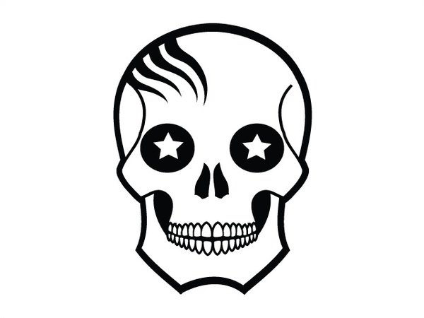 Стилизованные черепа