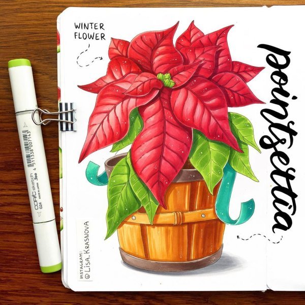 Мастер класс по рисованию маркерами