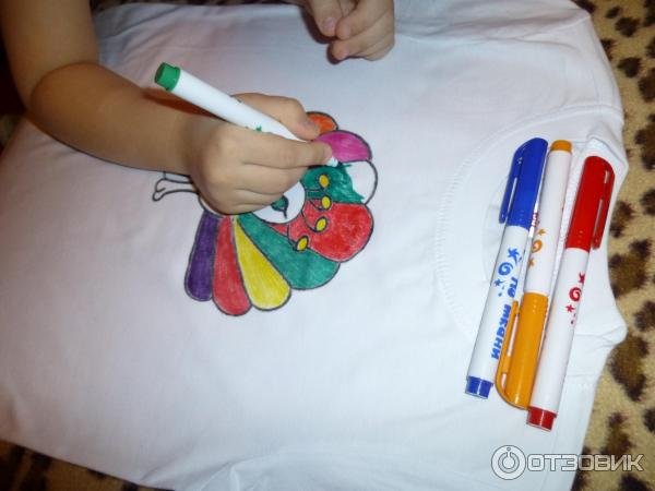 Маркеры для рисования по ткани