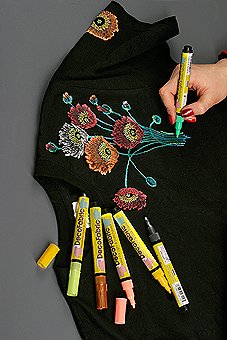 Рисунки на футболках своими руками