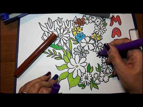 Рисунки своими руками фломастерами