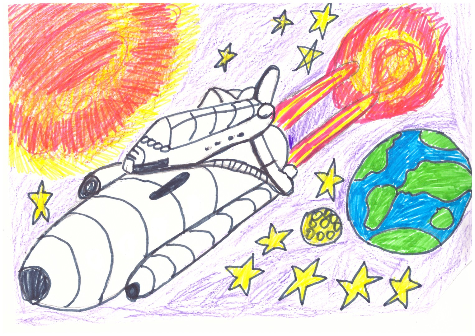 Легкие рисунки про космос. Рисунок на тему космос. Рисунок на космическую тему. Рисунок космонавтики. Рисунки на тему космос легкие.