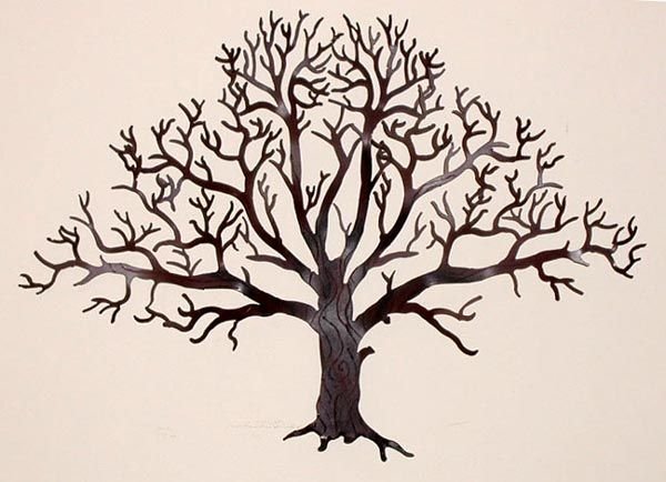 Сосна фломастером