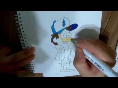 Гравити Фолз скетчбук Мейбл