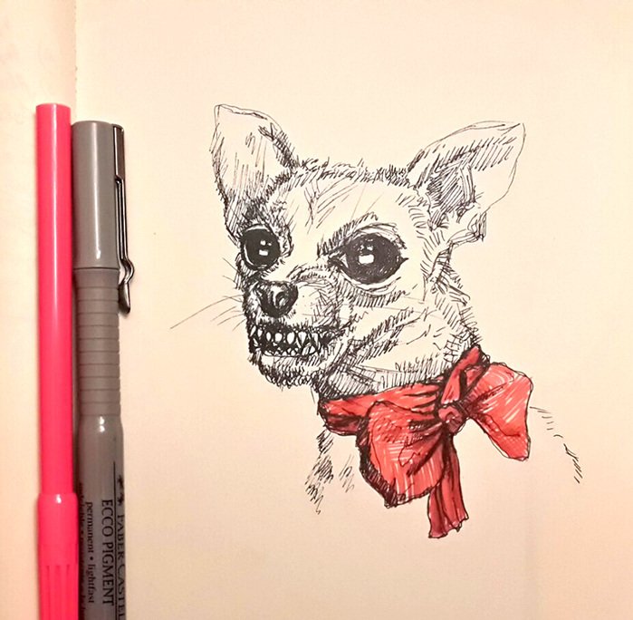 Собаки маркерами. Рисунки собак фломастерами. Ручка "собака". Рисунки собак маркерами. Нарисовать собаку маркерами.