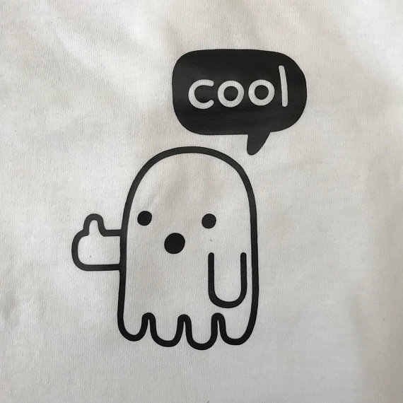 Тумблер Стикеры чёрно белые