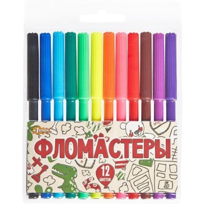 Фломастеры в коробочке