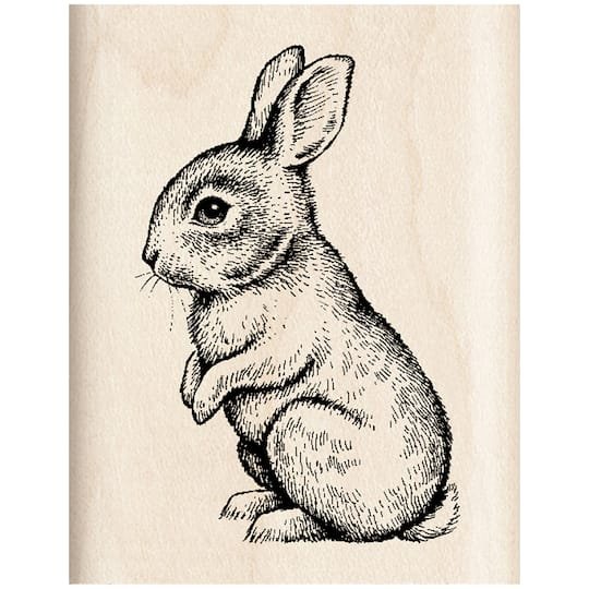 Кролик для выжигания