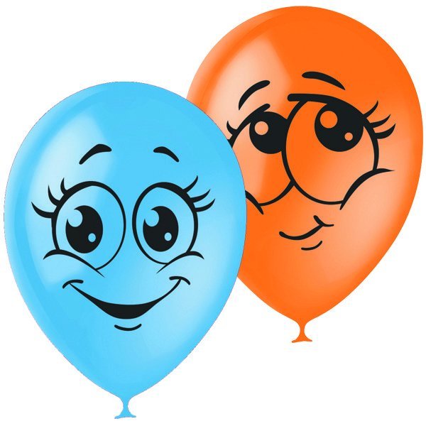 Воздушные шарики с мордочками