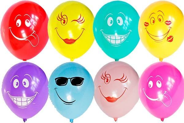 Разрисовать шарик воздушный