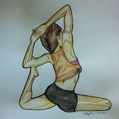 Стретчинг карандашом