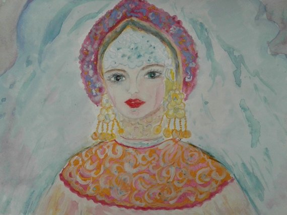 Нарисовать портрет Василисы прекрасной