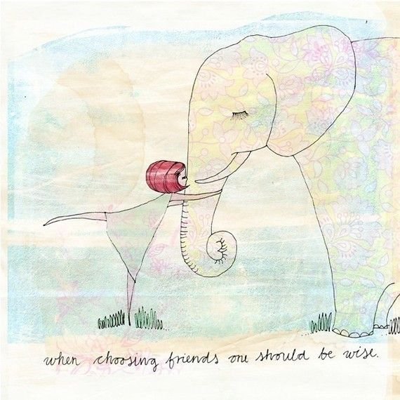 Рисуем маркерами слонов