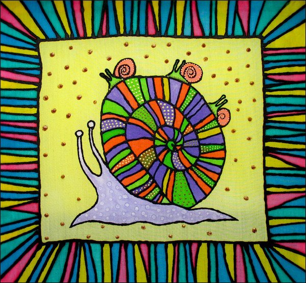 Улитка батик