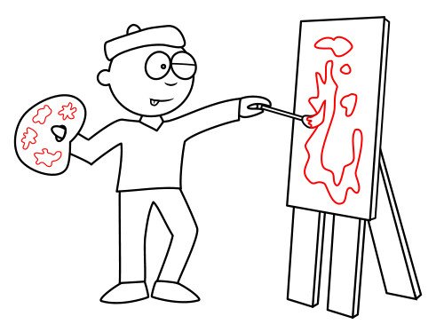 Рисование профессии подготовительная группа