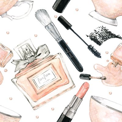 Бумажная косметика разукрасить