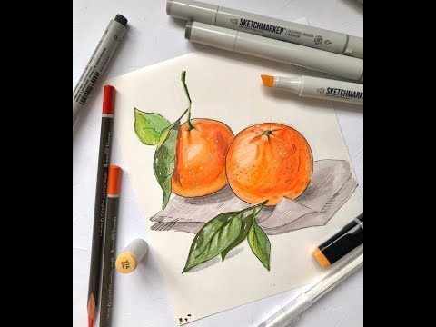 Маркеры для скетчинг