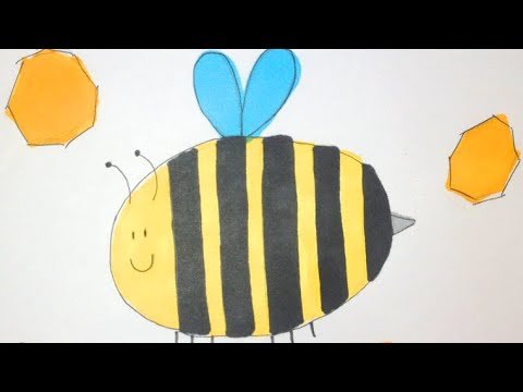 Фломастеры пчёлка