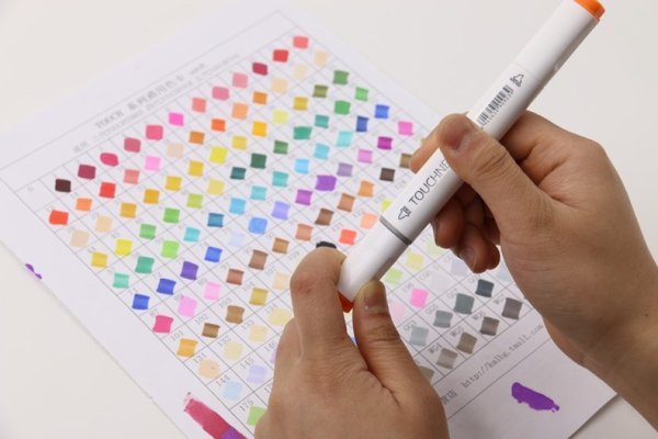 Маленькие рисунки маркерами