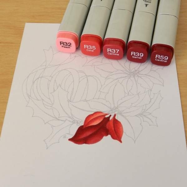 Акварельные маркеры Copic