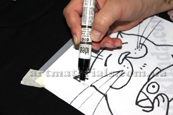 Градиент фломастерами