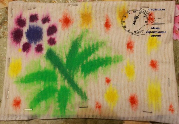 Рисование салфетками