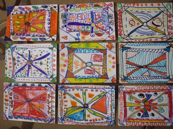 Рисование салфетками