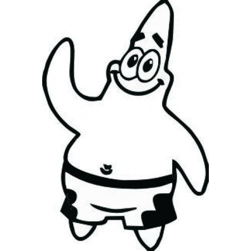 Патрик черно белый