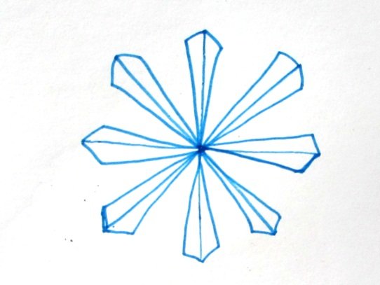 Снежинка Звёздочка