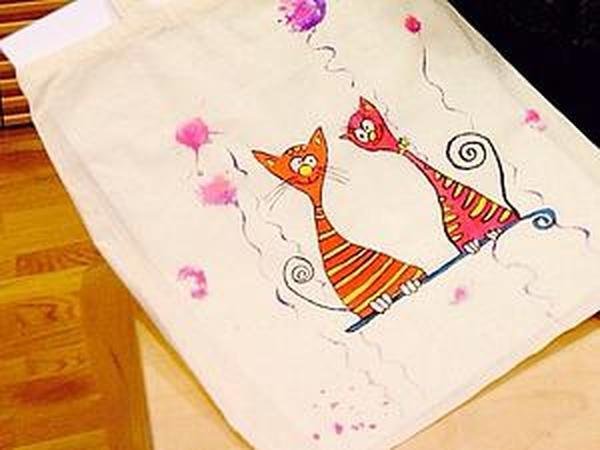 Роспись на ткани вручную