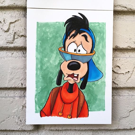 Рисунки Диснеевских персонажей маркерами