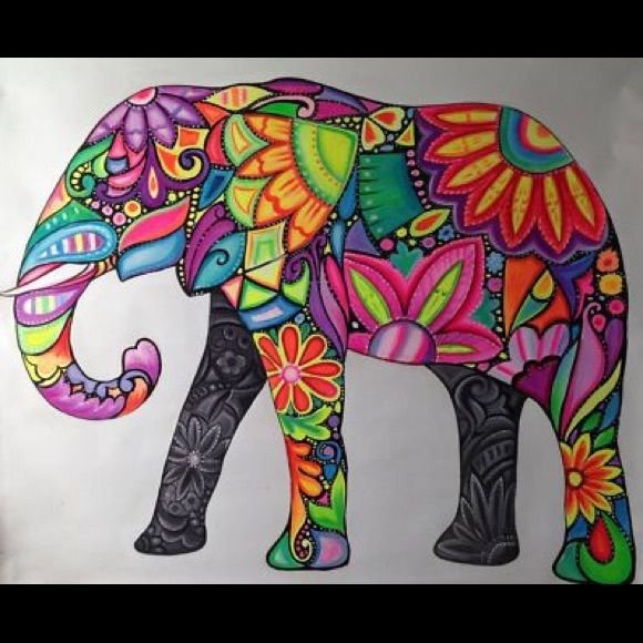 Картины фломастерами