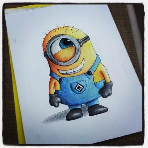 Миньоны скетчи