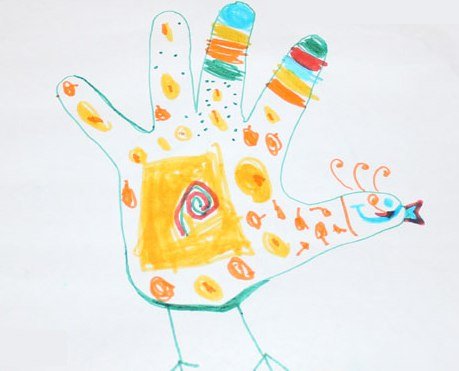 Рисунки для детей 4 лет фломастером