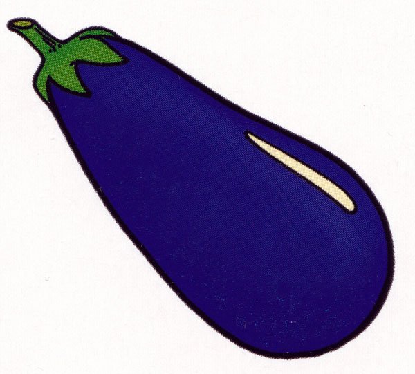 Баклажан рисунок карандашом