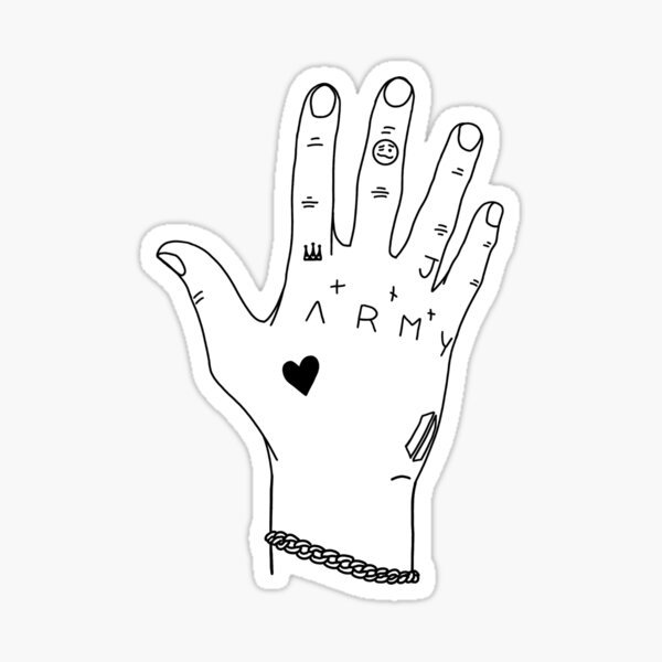 Рисунок на руке черной ручкой кости (45 фото)