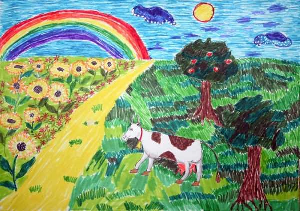 Рисование на тему лето