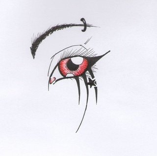 Глаза для срисовки ручкой