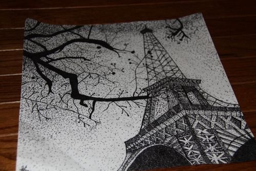 Рисунки в парижском стиле
