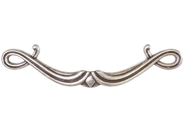 Чернёное античное железо скоба