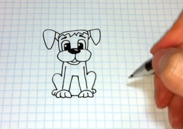 Ручка "собака"