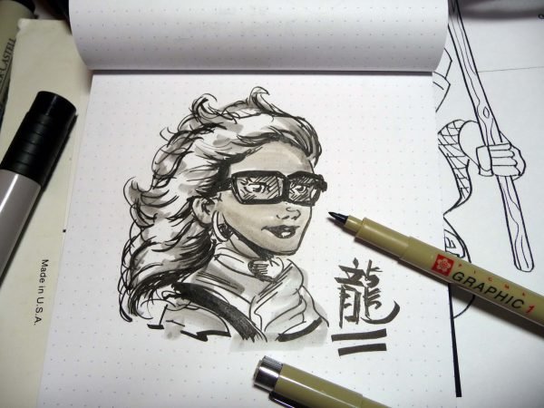 Линеры для рисования скетчей