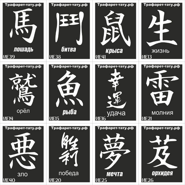Китайский иероглиф верность