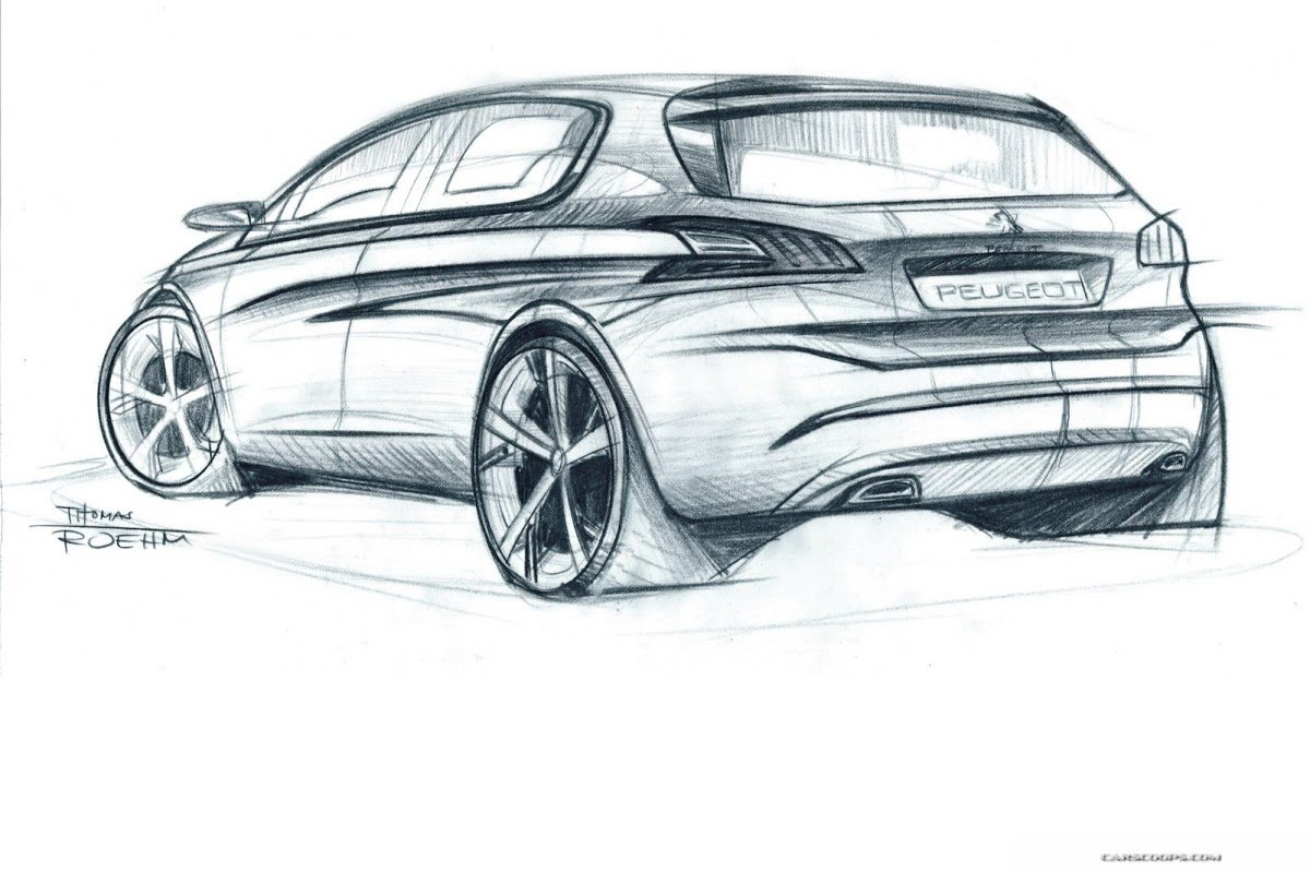 Peugeot 308 Sketch