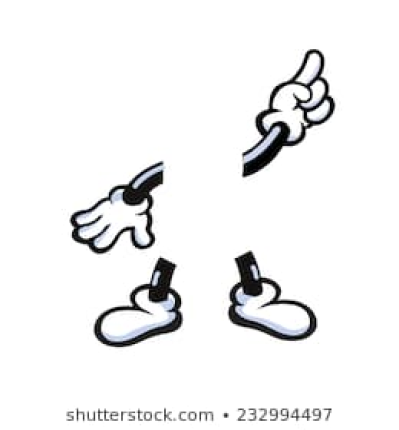 Мультяшные руки и ноги