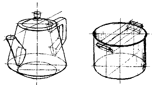 Конструктивное построение чайника