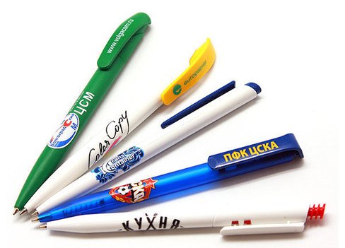 Ручки с логотипом компании