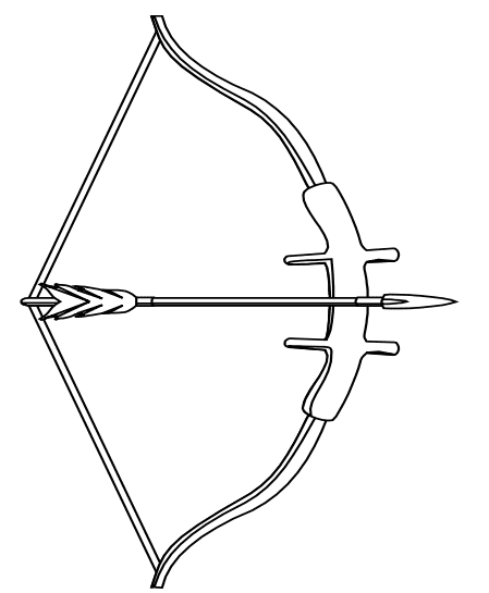 Лук скетч оружие